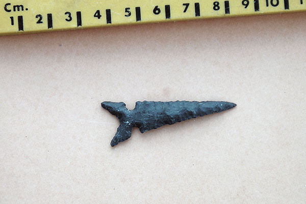 Ocotillo Wells desert side-notched projectile point